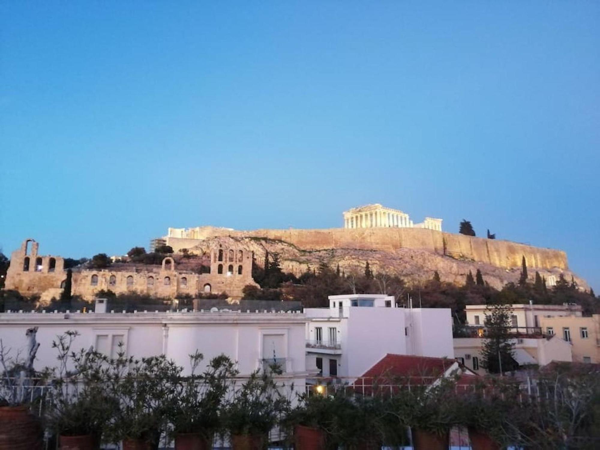 Stunning Acropolis View Apartment Athén Kültér fotó