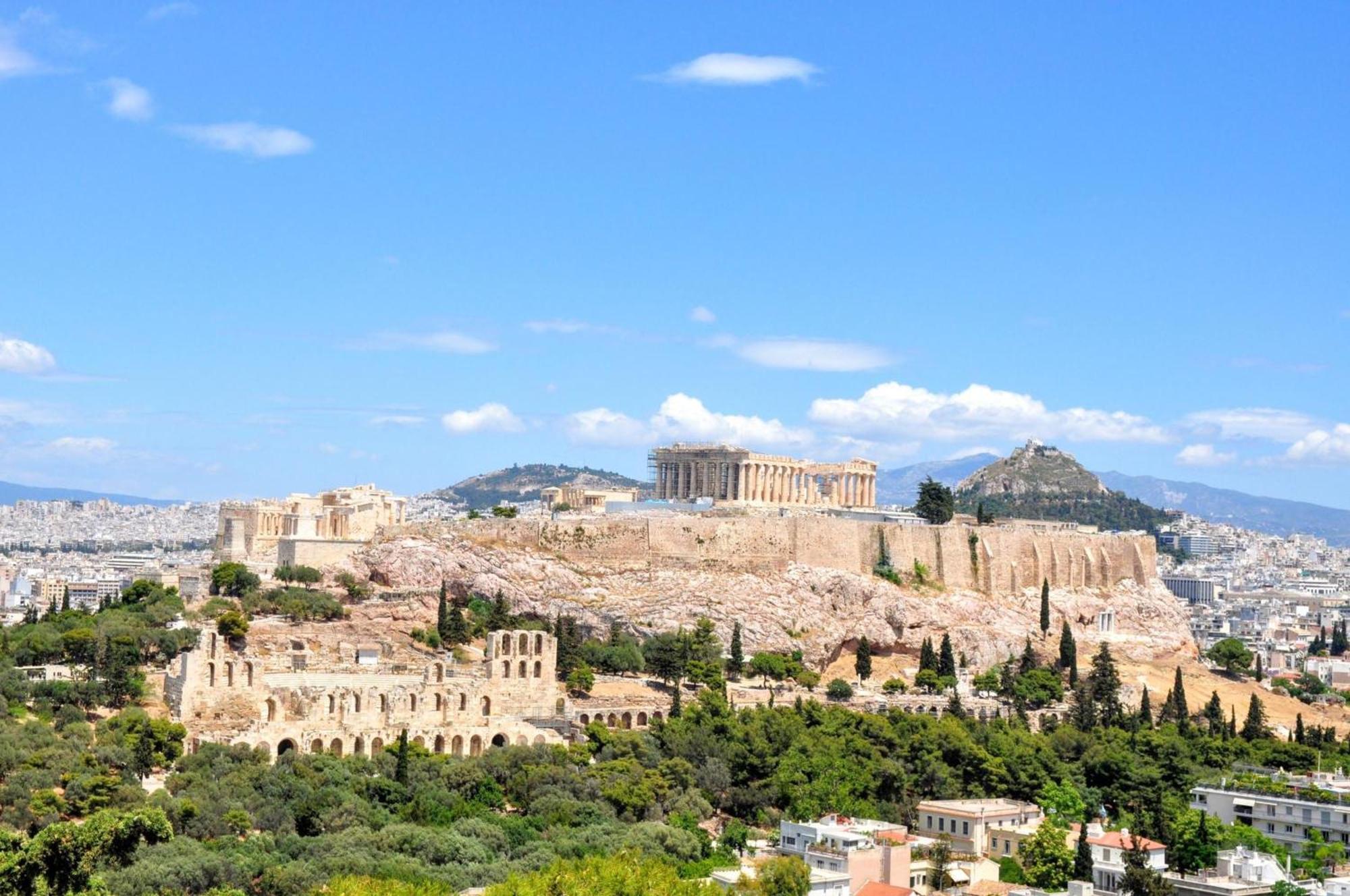 Stunning Acropolis View Apartment Athén Kültér fotó