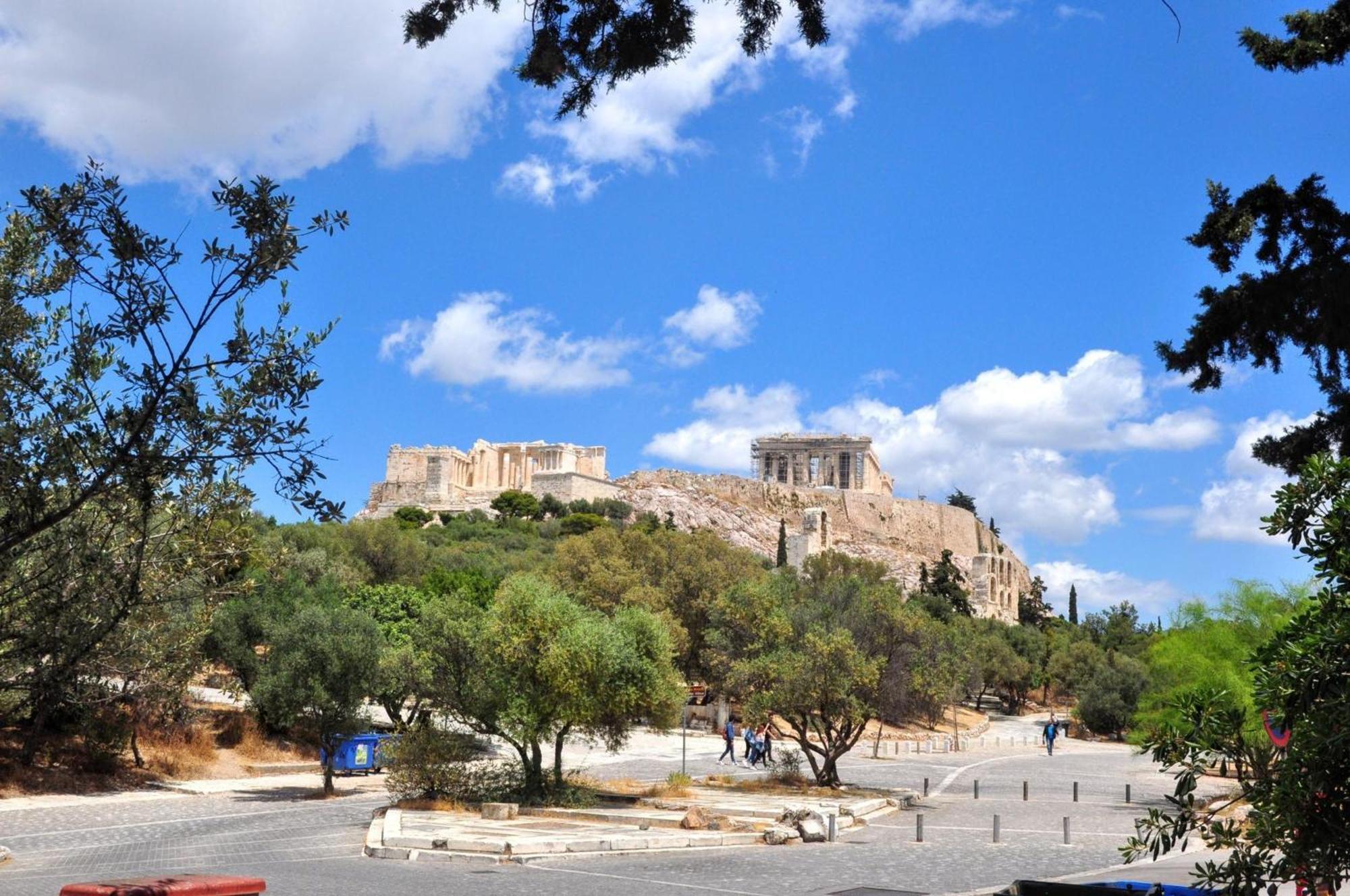 Stunning Acropolis View Apartment Athén Kültér fotó